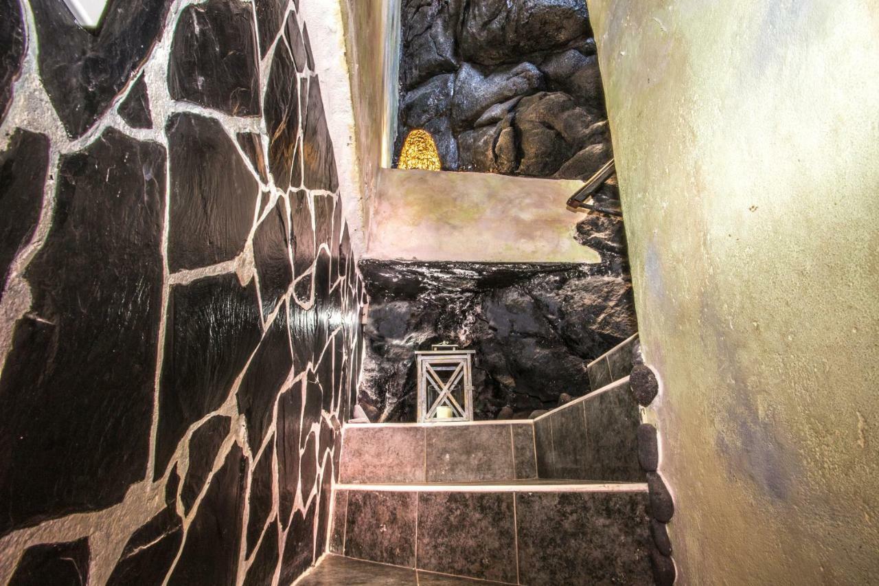 Вилла Casa Del Cueva With Stunning Ocean View Гуимар Экстерьер фото