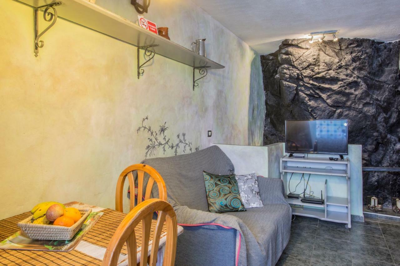 Вилла Casa Del Cueva With Stunning Ocean View Гуимар Экстерьер фото